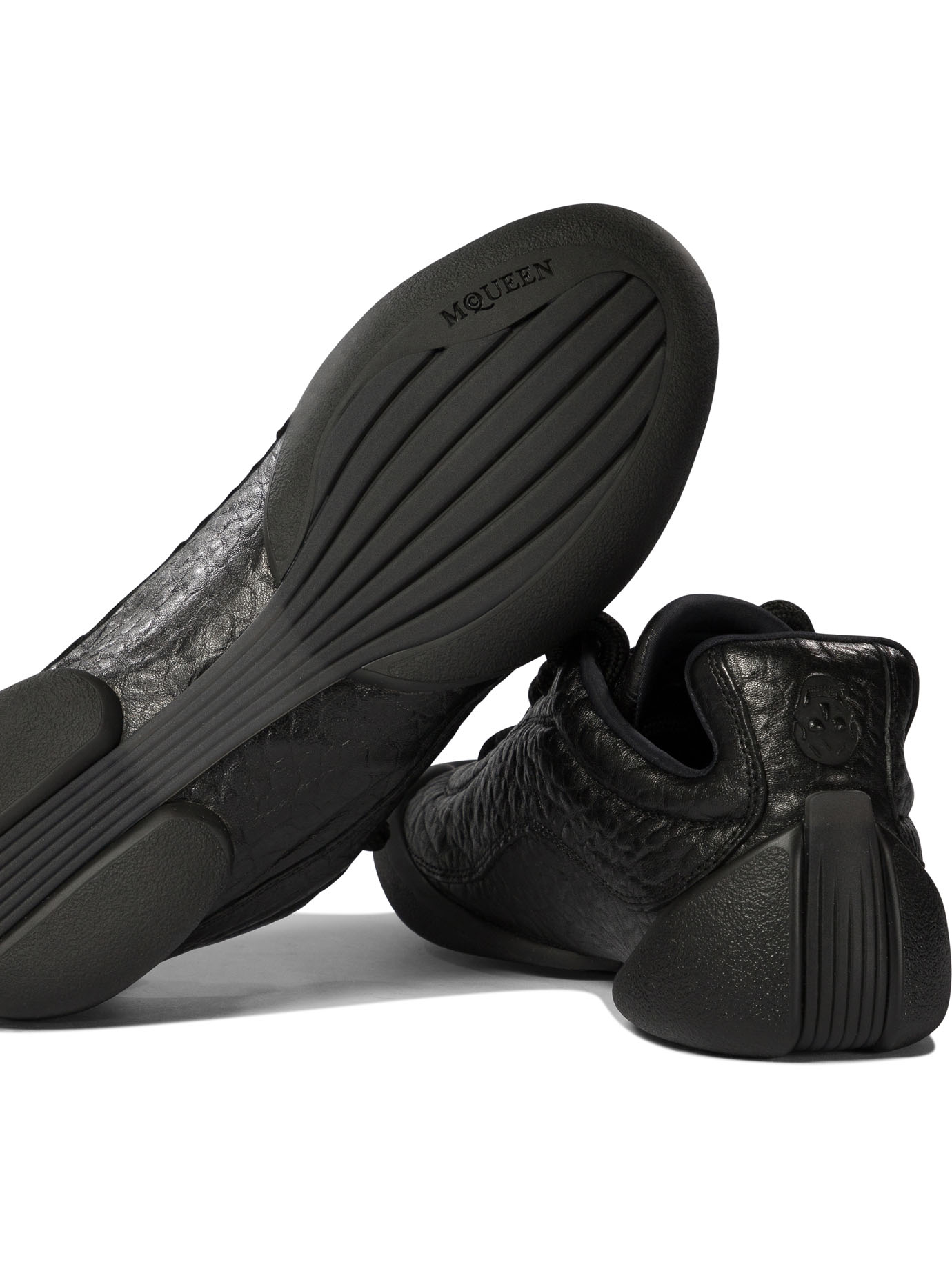 ALEXANDER MCQUEEN Black   Flexion sneakers